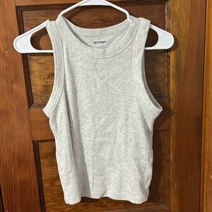 Old Navy Light Gray Tank Top, Size Small